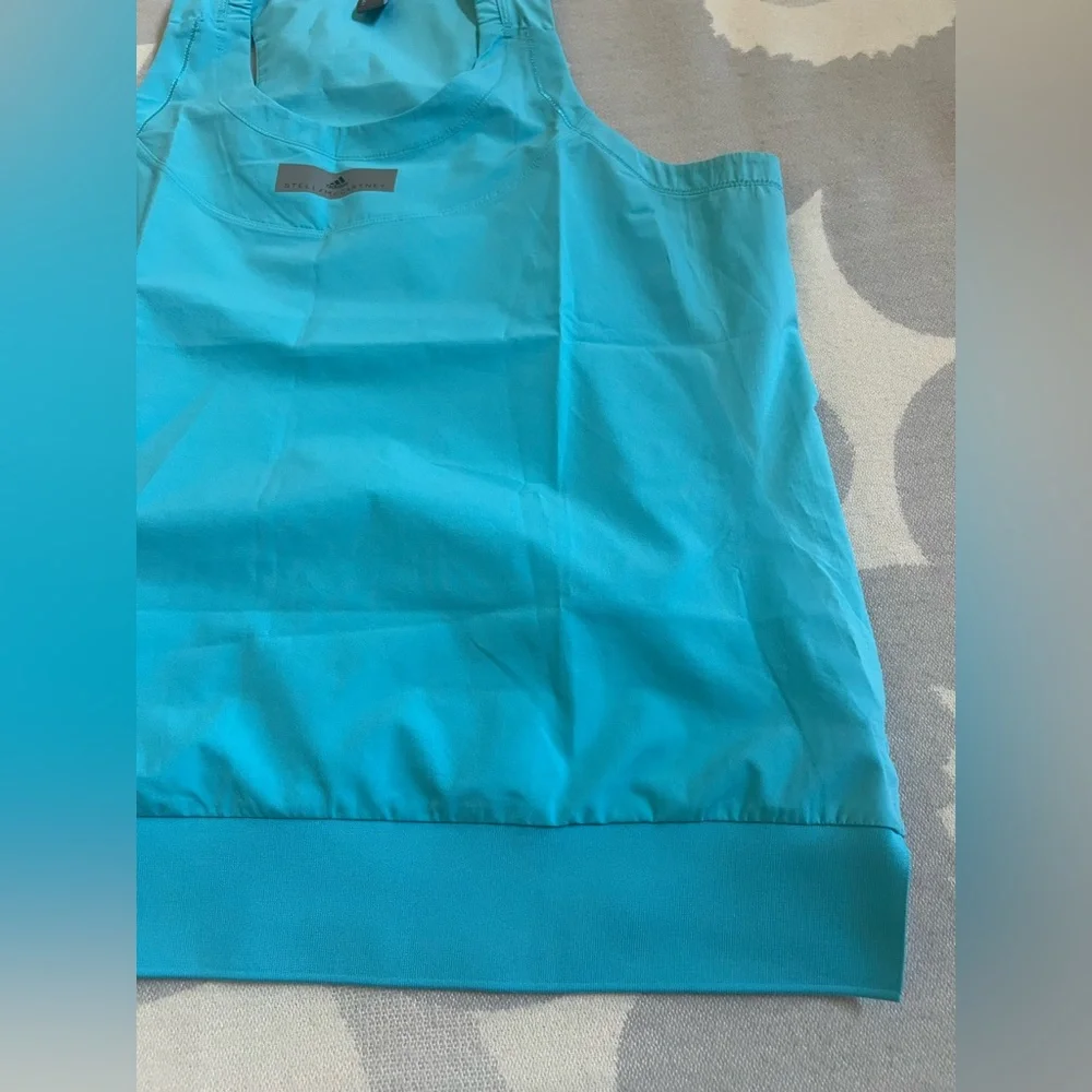 Adidas by Stella McCartney Top Light Blue Size M - Picture 5 of 14